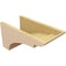 Ekena Millwork 9"W x 18"D x 9"H Wide Yorktown Rough Cedar Woodgrain TimberThane Corbel, Primed Tan CORUR09X18X09YORRCPR - alternate 5